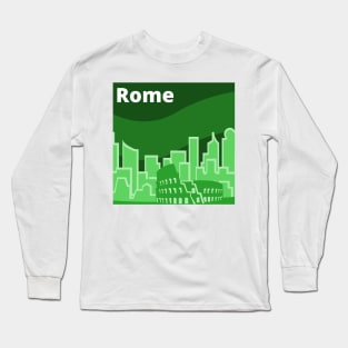 Rome Skyline Long Sleeve T-Shirt